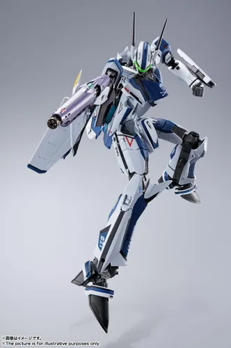 Vista 11 de TAMASHII NATIONS - Macross Frontier -VF-25 Messiah Valkyrie Worldwide Anniversary Bandai Spirits DX Chogokin Metal fundido coleccionable