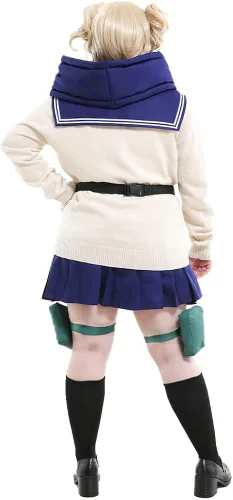 Vista 8 de miccostumes Conjunto completo de disfraz de anime JK para mujer, uniforme escolar, cosplay