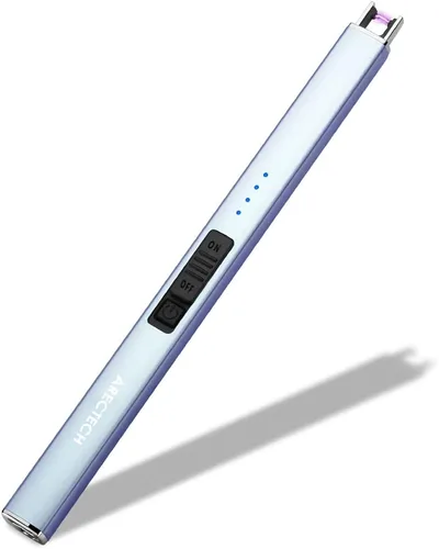 Vista 15 de ARECTECH - Encendedor eléctrico para velas con cable tipo C, regalo de cumpleaños para hombre, mujer, esposa, encendedores recargables de arco