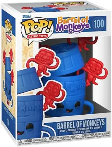 Vista 2 de Funko Vinilo POP: Barril de Monos - Barril & Monos, Multicolor
