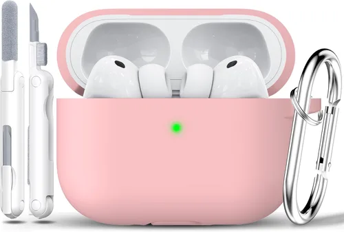 Vista 27 de RFUNGUANGO - Funda de silicona para AirPods Pro con auriculares, aguacate