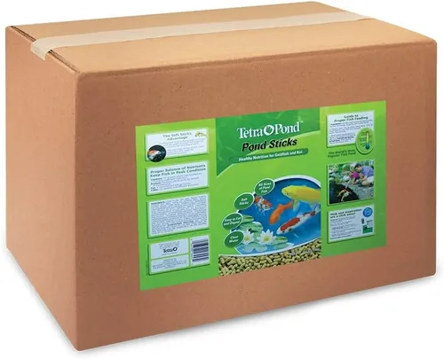 Vista 11 de Palos de estanque TetraPond, alimento para peces de estanque, para peces dorados y Koi, 1.72 libras Healthy Daily Diet For All Pond Fish, Easy To