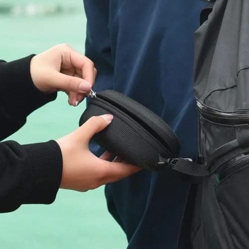 Vista 7 de 3pcs cremallera duro gafas de sol casos portátiles viaje gafas casos con gancho de plástico