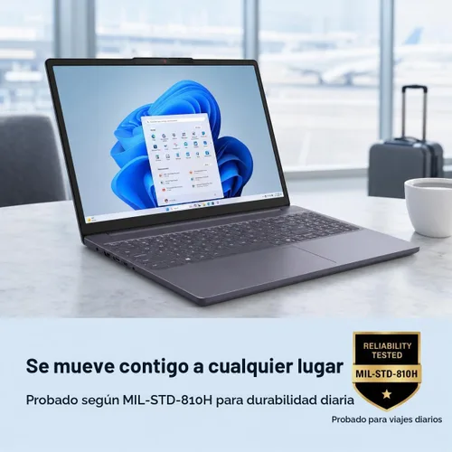 Vista 6 de Lenovo IdeaPad Slim 3 Laptop 2026, AMD Ryzen 7 170, DDR5 de 16 GB, SSD