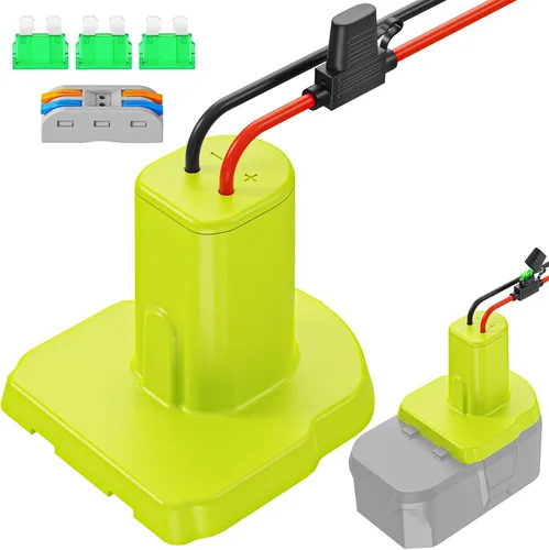 Vista 11 de Crivnhar Power Wheels - Adaptador de batería compatible con baterías Kobalt de 24 V Max, terminales de cable de calibre 14 con protección