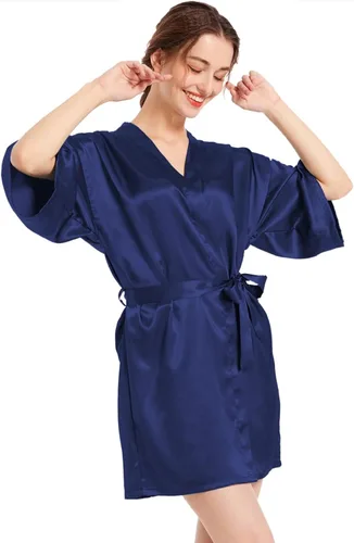 Vista 4 de Bata de cumpleaños para mujer, bata de baño para fiesta de pijama, bata de baño para mujer, para la reina