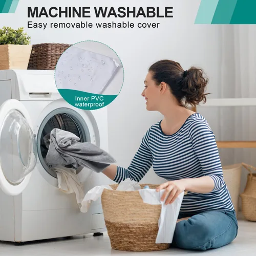 Vista 7 de Almohadilla térmica inteligente para gatos con activación por presión – Cama térmica para perros con temperatura ajustable con temporizador - 13x17