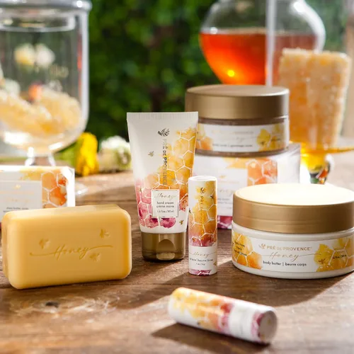 Vista 5 de Pre de Provence Honey Collection Crema de manos profundamente nutritiva, 1.69 onzas líquidas