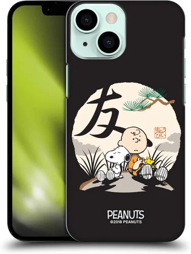 Vista 67 de Head Case Designs Funda rígida con licencia oficial de Peanuts Charlie Brown Oriental Snoopy compatible con Apple iPhone 7/8/SE 2020 y 2022