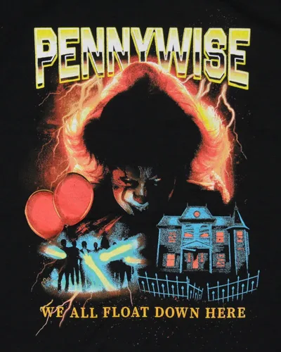 Vista 2 de Stephen King's IT Pennywise We All Float Down Here - Camiseta para hombre