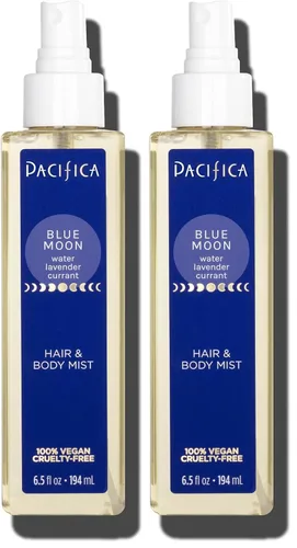 Vista 9 de Pacifica Perfume para el Cabello y Spray de Fragancia Corporal - Blue Moon con Lavanda y Grosella – Sin Alcohol, Vegano y Libre de Crueldad Animal