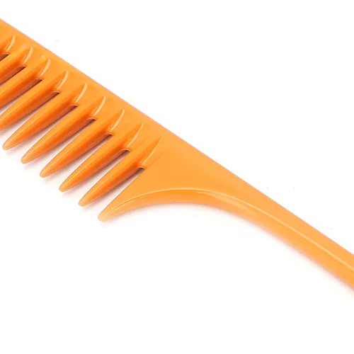 Vista 8 de Peine de cola de rata, práctico peine profesional exquisito para cabello para partición de cabello para resaltar