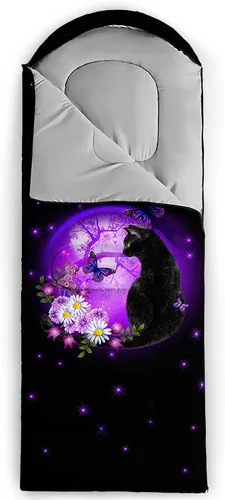Vista 6 de Axolotl Saco de Dormir de Unicornio para Niños y Niñas – Sacos de Dormir Ligeros Cálidos para Clima Frío, Saco de Dormir Portátil Impermeable