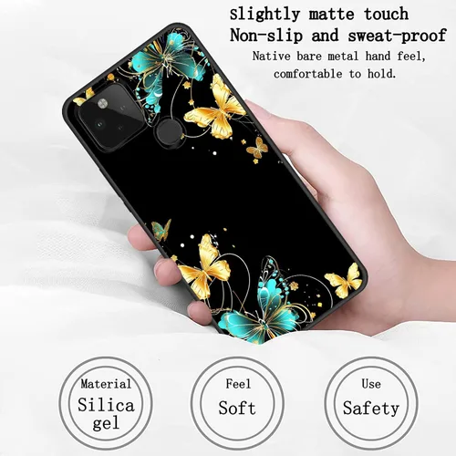 Vista 249 de Funda delgada para Google Pixel 4 XL, funda delgada de silicona de TPU suave a prueba de golpes para Google Pixel 4 XL, astronauta Galaxy
