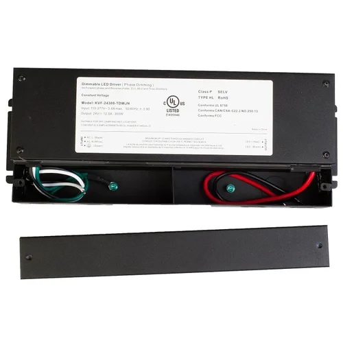 Vista 11 de Transformador de controlador regulable Triac de 24 V, certificación UL, 30 W, voltaje constante, clase 2, 100 V, 277 V, fuente de alimentación de CA