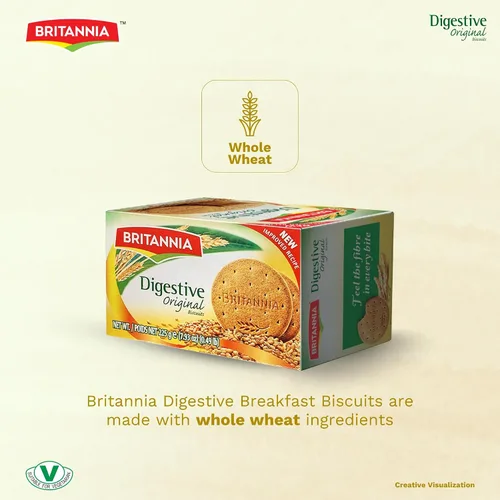 Vista 2 de Britannia Galleta Digestiva, 7.93 oz