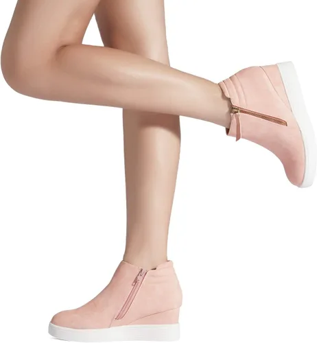 Vista 5 de Dream Pairs - Botines para mujer, al tobillo, con plataforma