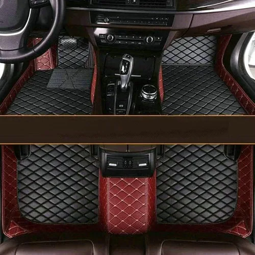 Vista 36 de Alfombrillas personalizadas para automóvil compatibles con Audi, BMW, Mercedes-Benz, Chevy, Cadillac, Honda, Toyota, Lexus, Infiniti, Nissan, rojo