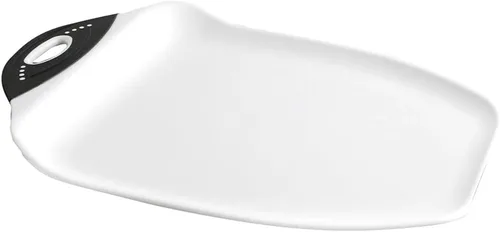 Vista 7 de Dexas Tablas de cortar Chop & Scoop - 11 x 15, 6.5 x 10.5 y 9.5 x 13 pulgadas, color blanco con mango negro
