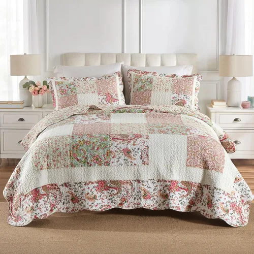 Vista 8 de Secgo Juego de edredón twin para cama - Edredones 100% algodón tamaño twin, colchas negras con 2 fundas de almohada, ropa de cama ligera reversible