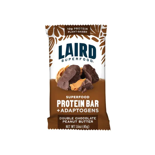 Vista 8 de Barras de proteína funcional Laird Superfood – Barra de proteína pero mejor con ingredientes reales, hongos funcionales 10g de proteína a base
