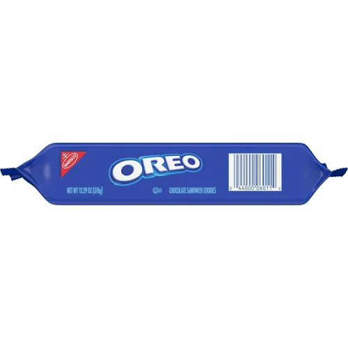 Vista 18 de Oreo, galletas sándwich de chocolate, 13.3 onzas Siempre hecho con cacao real, certificado Kosher