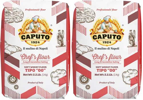 Vista 9 de Antimo Caputo Chef's Flour 2.2 LB - Doble Zero 00 italiano - Trigo suave para masa de pizza, pan y pasta