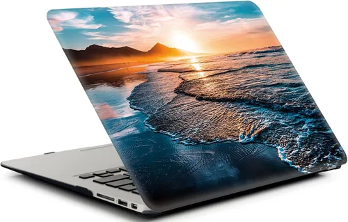 Vista 6 de Funda rígida para MacBook Air de 13 pulgadas 2017 2016 2015 2014 2013 2012 2011 2010 versión A1466/A1369, cubierta rígida de plástico, cubierta