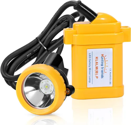 Vista 10 de Linterna frontal LED superbrillante para minería, recargable e impermeable, lámpara minera subterránea a prueba de explosiones para túnel, mina