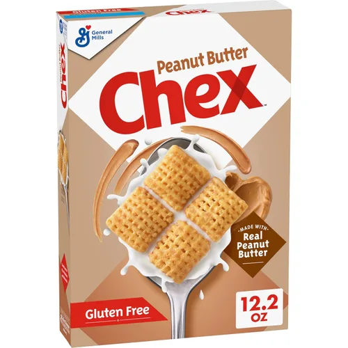 Vista 13 de Cereal de Arándanos Chex, Cereal para el desayuno sin gluten, hecho con grano integral, 12 onzas