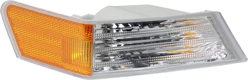Vista 4 de HERCOO Cubierta de lámpara de luz intermitente frontal Compatible con Jeep Patriot 2007 2008 2009 2010 2011 2013 2014 2015 2016 2017 Luz de esquina