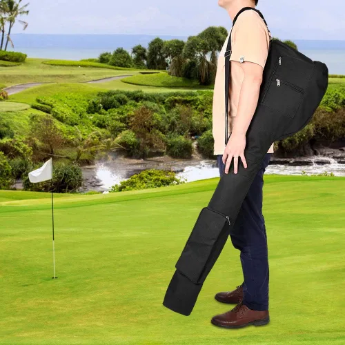 Vista 6 de Bolsa de golf Domingo - Campo de conducción Mini campo de entrenamiento práctica de golf Bolsa de viaje Estuche plegable