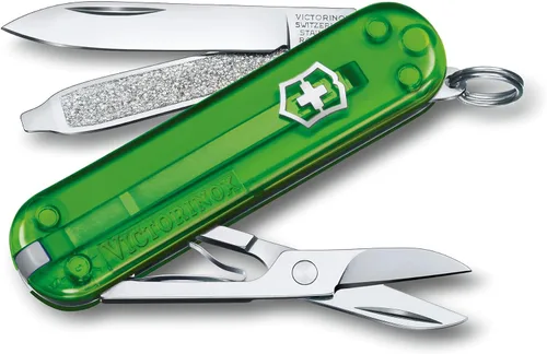 Vista 11 de Victorinox Classic SD Swiss Army – Navaja suiza de bolsillo, compacta, 7 funciones, navaja de bolsillo fabricada en Suiza con hoja pequeña Parque