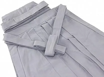 Vista 4 de Edoten Japonés Samurai Hakama Uniforme NV-GY M, Hkmsnvgy3