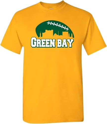 Vista 44 de Xtreme Apparrel City Skyline - Camiseta de hombre para los aficionados al fútbol americano Pittsburgh - Camisa negra
