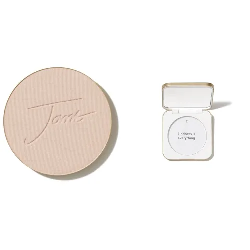 Vista 9 de Jane Iredale PurePressed Base Polvo Mineral de Maquillaje de Repuesto o Juego de Compacto Rellenable Polvo Prensado Semi Mate con SPF Sin Talco