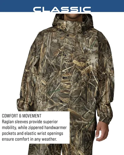 Vista 50 de FROGG TOGGS Chaqueta impermeable y transpirable clásica para hombre