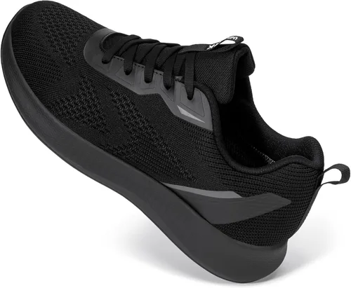 Vista 4 de LARNMERN Zapatos de trabajo para hombres antideslizantes para cocinero, zapatos de cocina, impermeables, antideslizantes, zapatos trabajo