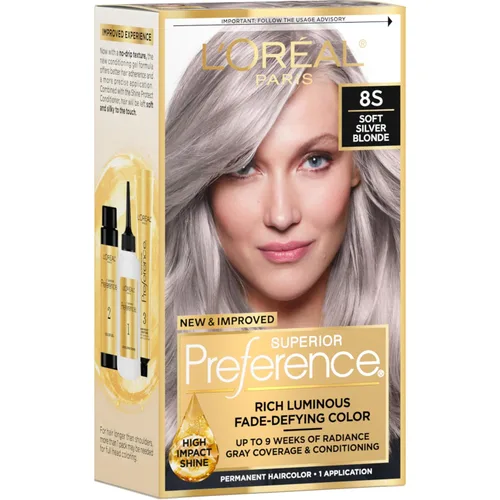 Vista 57 de L'Oreal Paris Superior Preference - Tinte permanente luminoso que desafía la decoloración para el cabello, tinte para el cabello hasta 9 semanas