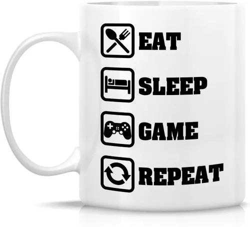 Vista 2 de Retreez Taza divertida – Taza de café de cerámica de 11 onzas – Divertido, sarcástico, inspirador regalo de cumpleaños para él, amigo, hermano