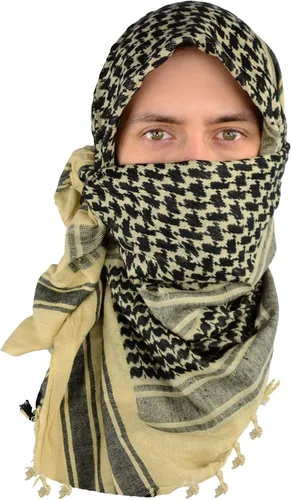 Vista 38 de Mato & Hash Shemagh militar táctico 100% algodón bufanda cabeza envoltura