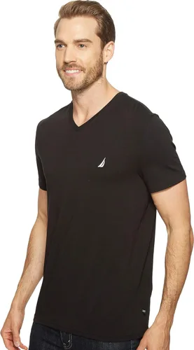 Vista 2 de Nautica Camiseta de manga corta para hombre con cuello en V