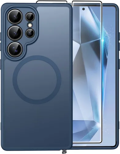 Vista 27 de FNTCASE - Funda para iPhone 16 Pro: magnética, mate, translúcida, de grado militar, protectora contra caídas, resistente, fina, duradera y a prueba