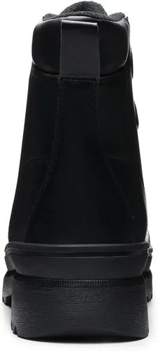 Vista 6 de Bruno Marc Botas de nieve impermeables aisladas para hombre, botas de trabajo para senderismo y exteriores