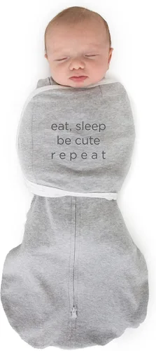 Vista 13 de SwaddleDesigns Saco Envolvente Omni de 6 Vías con Brazos Arriba para Recién Nacido, Más Opciones para Calmar el Reflejo de Sobresalto, Mejora