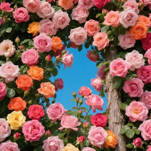 Vista 2 de 280 semillas de rosas de colores mixtos para plantar, variedad de rosas perennes para escalada y arbusto, semillas de flores tradicionales sin OMG