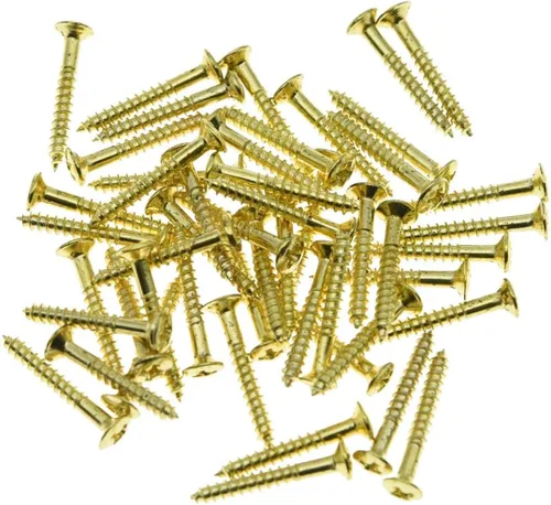 Vista 4 de Paquete de 50 tornillos de montaje para anillo de pastilla Humbucker para Les Paul SG negro