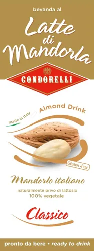 Vista 4 de Condorelli, Leche de almendras, 33.8 Fl Oz