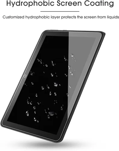 Vista 6 de OMOTON Protector de pantalla para tableta Amazon Kindle Fire HD 8/Fire HD 8 Plus/Fire HD 8 Kids/Fire HD 8 Kids Pro (2022/2020, 8 pulgadas), vidrio