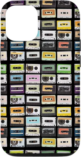 Vista 28 de Cassette Tapes Nostalgic Mixtape Music Graphic Case for iPhone 17